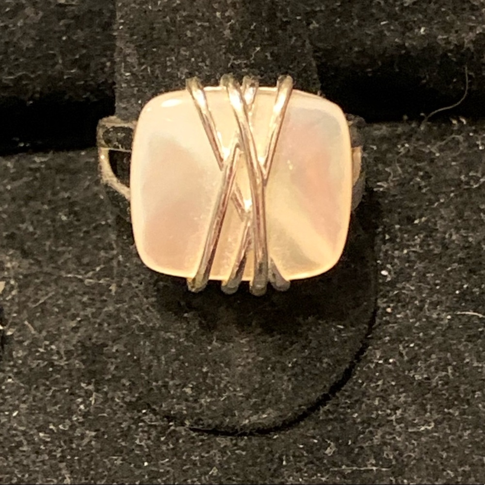 Moonstone & Silver ring